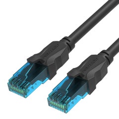 Buy Vention Network Cable High-Quality Internet Flat Network Cable Blue/Black in Saudi Arabia