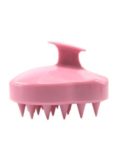 Buy Handheld Silicone Scalp Massage Brush Pink 5cm in Saudi Arabia