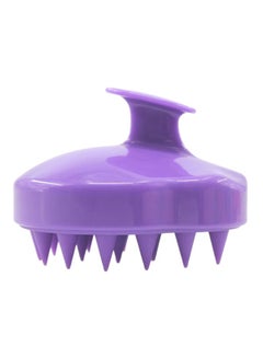 Buy Handheld Scalp Massage Brush Purple 5cm in Saudi Arabia