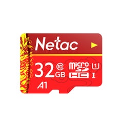 اشتري Micro SD XC1 TF A1 Memory Card 32غيغابايت أحمر في السعودية