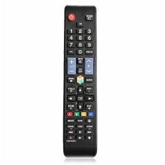 Buy Replacement Wireless Universal TV Remote Control For Samsung HD LED Smart TV Black in UAE