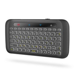 Buy 2.4GHz Wireless Touchpad Handheld Remote Control Keyboard Black in Saudi Arabia