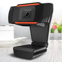 Buy 720P 12MP 30 FPS USB HD Webcam Black/Orange in UAE