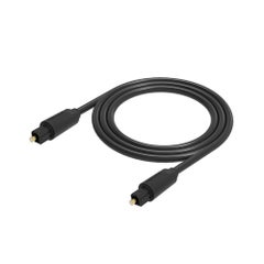 Buy Digital Optical Fiber HiFi DTS Stereo Audio Extension Cable For DVD And Home Theatre Black in UAE