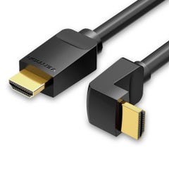 Buy 90 Degree HDMI 2.0 4K And 3D Right Angle Cable Black in UAE