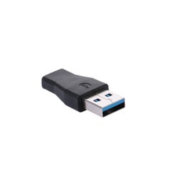 Buy USB 3.0 Male To Type-C Female Adapter Black in Saudi Arabia