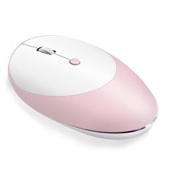 Buy 44-LU Bluetooth Wireless Optical Mouse Pink in Saudi Arabia