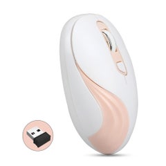 Buy 27-LU Wireless Optical Mouse Pink in Saudi Arabia