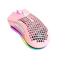 Buy 1-LU Wireless Optical Mouse Pink in Saudi Arabia