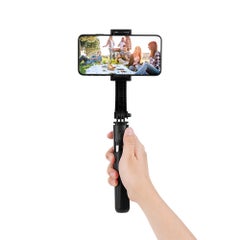 Buy L08 Gimbal Stabilizer Selfie Stick for Smartphone Black in UAE