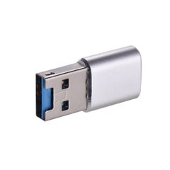 Buy Multifunction Card Reader USB3.0 Card Reader Portable Aluminum Alloy Card Reader Supports TFSC/TFHC/TFXC Format Silver in UAE