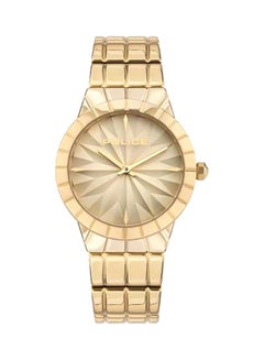 Buy Women's Shirowa Round Shape Stainless Steel Analog Wrist Watch 33 mm - Gold - P 16039BSG-06M in Saudi Arabia