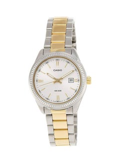 Buy Women's Enticer Water Resistant Analog Watch LTP-1302SG-7AVDF - 30 mm - Gold/Silver in Saudi Arabia