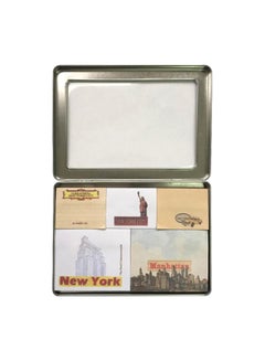 Buy New York Trendy Self Stick Notes Multicolour in Saudi Arabia