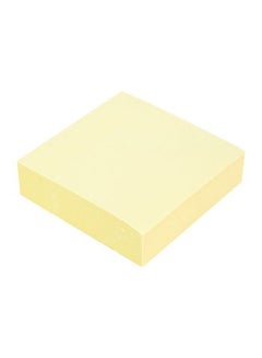 Buy Self Stick Removable Notes Yellow in Saudi Arabia