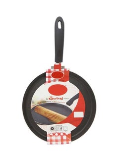 Buy Flat Dosa Tawa Pan Black 24cm in UAE