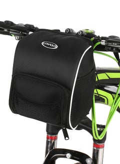 Buy Bicycle Handlebar Bag With Rain Cover 22 x 9 x 15cm in Saudi Arabia