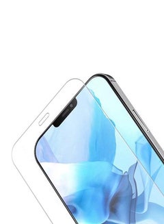 Buy 3 Piece Glass Screen Protector For iPhone 12 PRO MAX 6.7inch Clear in Saudi Arabia