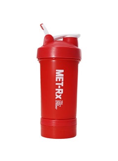 Buy Protein Shaker Bottle Red One Size in UAE
