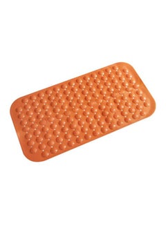 Buy Massage Pad Bath Mat Orange 68x37centimeter in UAE