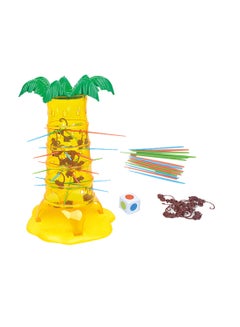 Buy Plastic Falling Tumbling Tumblin Jumping Monkey Portable Toy Game For Kids 26.5x11.5x26.5cm in Saudi Arabia
