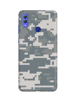 اشتري Protective Case Cover For Huawei Honor 8X Digital Camo في السعودية