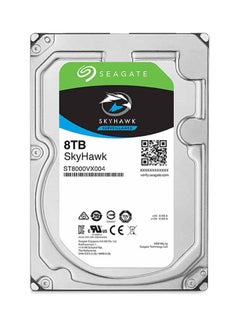 Buy SkyHawk Surveillance 3.5 inch SATA 6Gb/s 7200RPM 256MB Cache Internal Hard Drive ST8000VX004 Silver in UAE