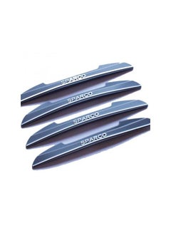 Buy 4-Piece anti collision And Scratch Adhesive Car Door Guard Set in UAE