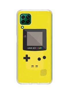 Buy Classic Clear Series Gameboy Printed Case Cover For Huawei nova 7i Yellow/Black/Red in UAE