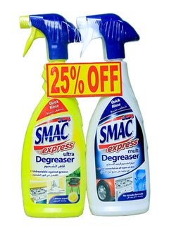 Buy Smac Express Ultra Degreaser + Multi Degreaser 25% Offer Multicolour 2 × 500ml in Saudi Arabia