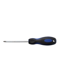 Buy Heavy Duty CRV Screwdriver With Grip Handle Black/Blue/Silver in UAE