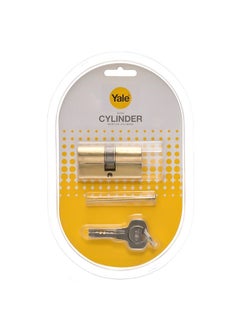 Buy Dimple Key Cylinder Lock Multicolour 60mm in Saudi Arabia