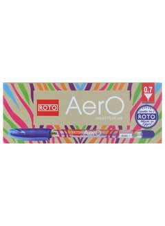 Buy 12-Piece Aero Liquid Fluid Ink Pen Set Blue in Egypt