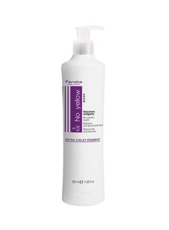 Buy No Yellow Mask Extra Violet Pigment Suitable For Bleached, Blonde Or Grey Hair 350ml in UAE