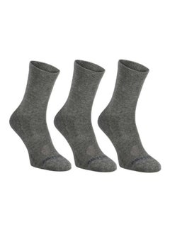 Buy Pair Of 3 Low Tennis Socks Grey in Egypt