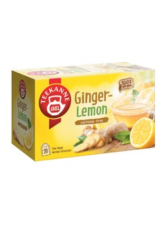 Buy Ginger Lemon Herbal Infusion Tea 20 Bags 35g in UAE
