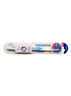 Buy Toothbrush for Sensitive Teeth Sensitivity And Gum Brush with Medium Bristles Multicolour in UAE