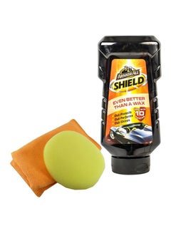 Buy 3-Piece Extreme Shield Wax With Sponge And Wash Cloth Set in UAE