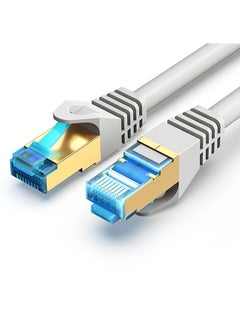 Buy Cat.7 10Gbps Network RJ45 Dual Shielded SSTP Patch Cable Wire Multicolor in Saudi Arabia