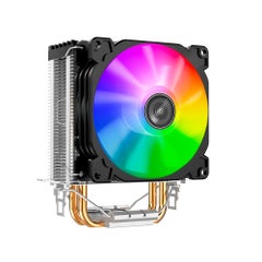 Buy CR-1200 2 Heat Pipes Tower CPU Cooler Fan For Intel LGA1200/Intel 1151/AMD AM4/FM2+ Black in Saudi Arabia