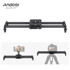 Buy 8-Piece Fiber Camera Track Slider Set Black in Saudi Arabia