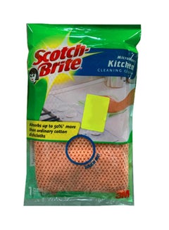 Buy Microfiber Kitchen Cleaning Cloth Multicolour 30x32centimeter in UAE