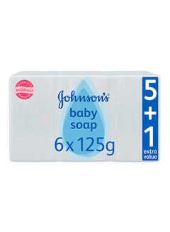 Buy Baby Soap, 125g, Pack Of 6 in Saudi Arabia