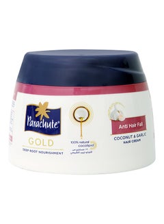 Buy Gold Anti-Hair Fall Coconut And Garlic Hair Cream 140ml in UAE