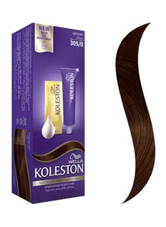 اشتري Koleston Hair Colour Creme 305/0 Light Brown في الامارات