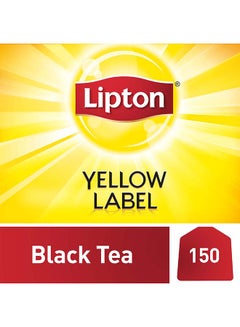 اشتري أكياس شاي أسود من العلامه الصفراء , 150 حبه 2جرام في الامارات