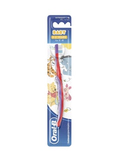 Buy Baby Winnie The Pooh Manual Toothbrush, 0-2 Years Assorted in UAE
