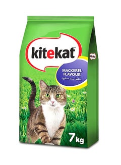 Buy Mackerel Flavour Dry Adult Cat Food 7kg in UAE