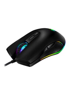 Buy Wired Optical Gaming Mouse Black/Blue/Silver in Saudi Arabia