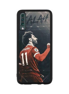 Buy Protective Case Cover For Samsung Galaxy A70 Grey/Red in Saudi Arabia